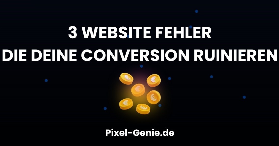 🚀 3 unsichtbare Website-Fehler, die 80 % der Unternehmen Conversion kosten (und wie Sie sie in 24 Stunden beheben)